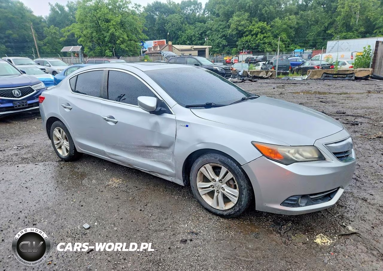 2013 Acura Ilx Hybrid VIN:19VDE3F33DE302085 - 4