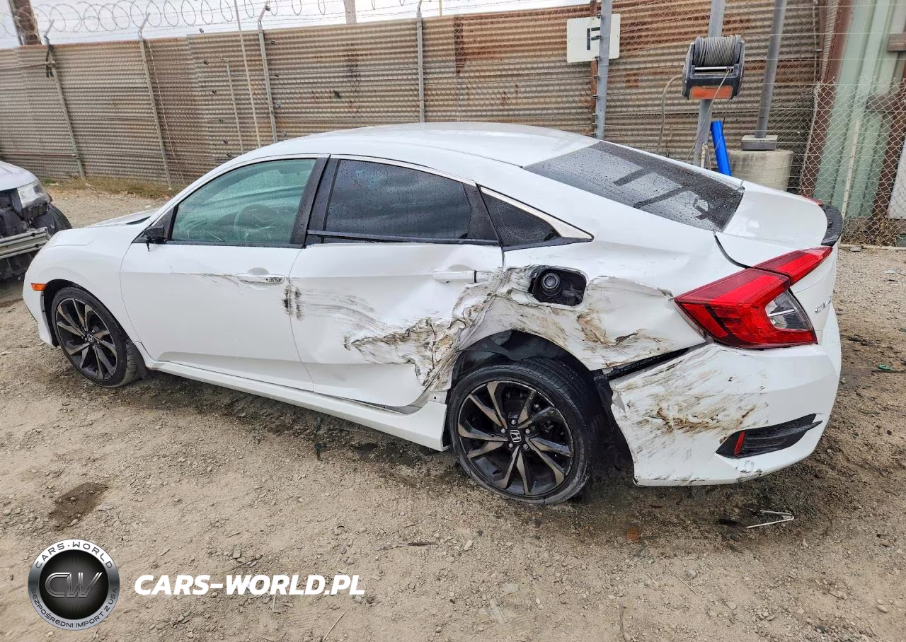 2019 Honda Civic Sport VIN:2HGFC2F86KH536784 - 2