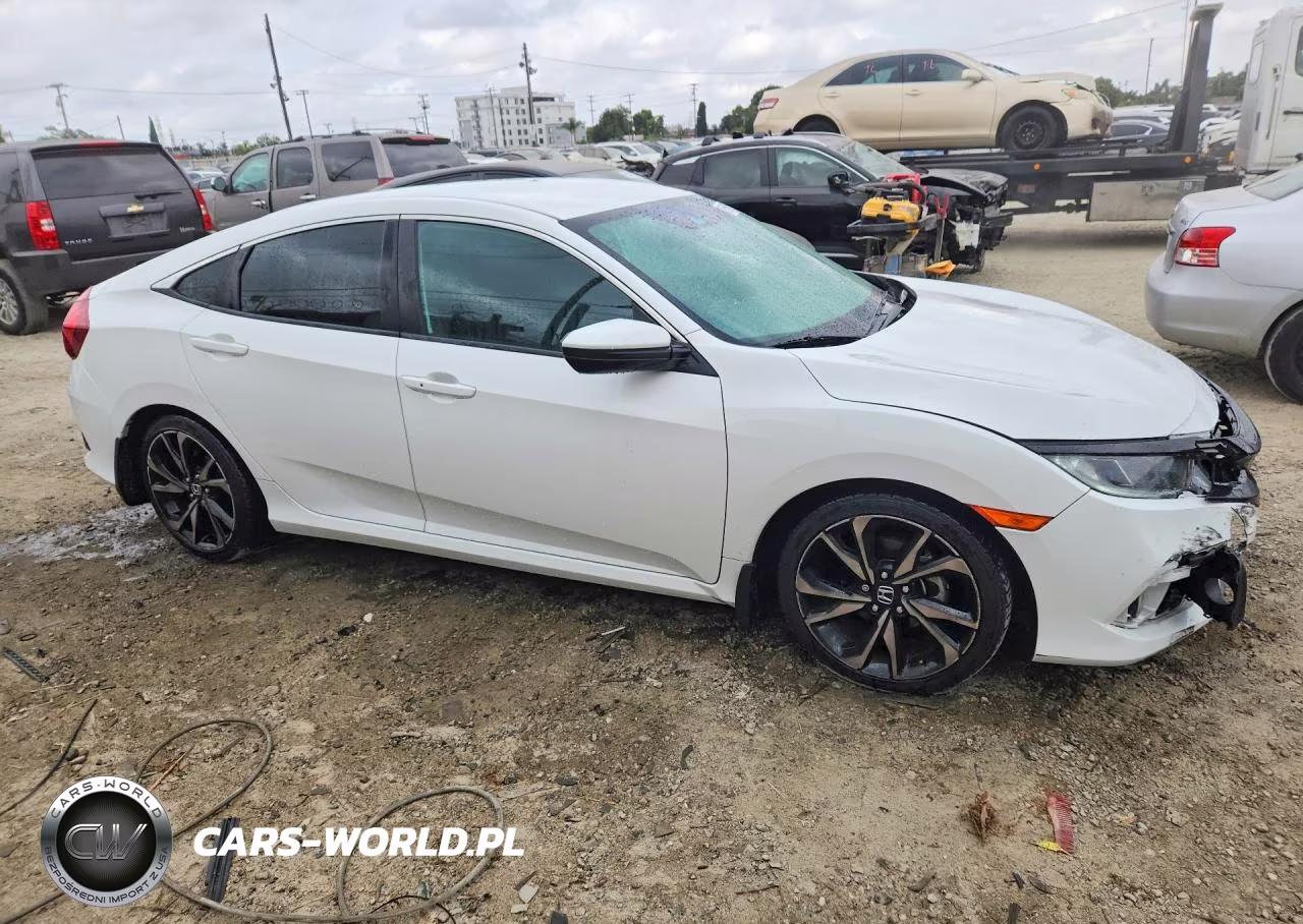 2019 Honda Civic Sport VIN:2HGFC2F86KH536784 - 4