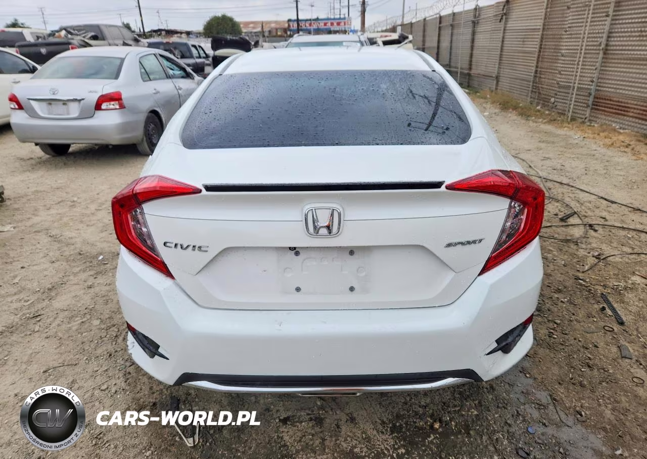 2019 Honda Civic Sport VIN:2HGFC2F86KH536784 - 6