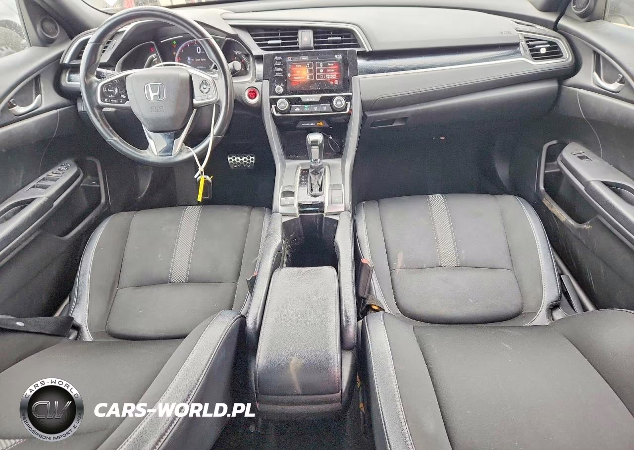 2019 Honda Civic Sport VIN:2HGFC2F86KH536784 - 8