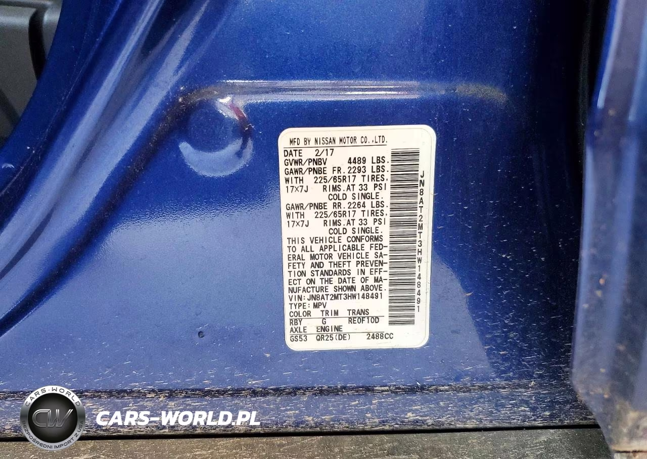 2017 Nissan Rogue S VIN:JN8AT2MT3HW148491 - 12
