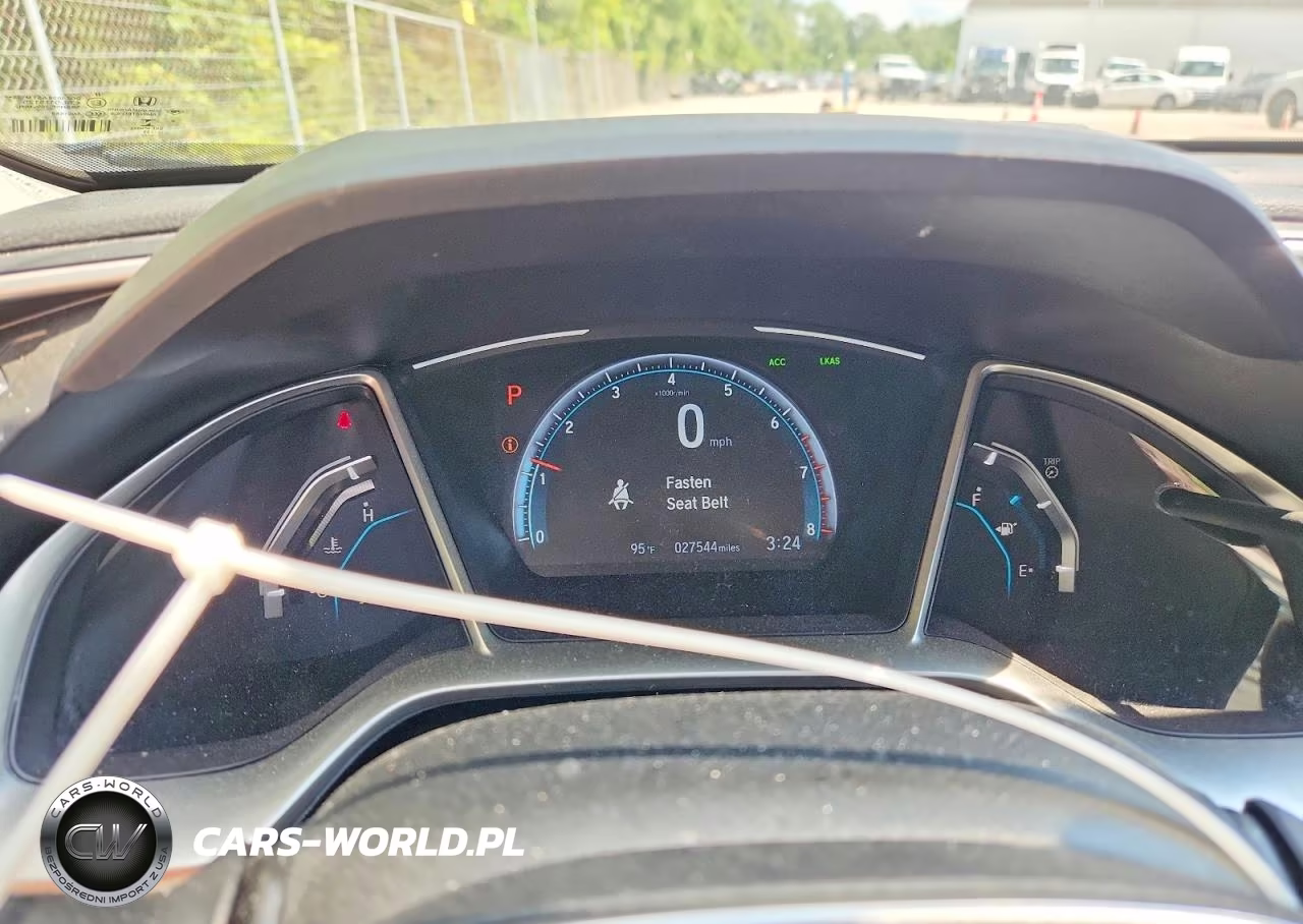 2021 Honda Civic Ex VIN:19XFC1F34ME207805 - 9