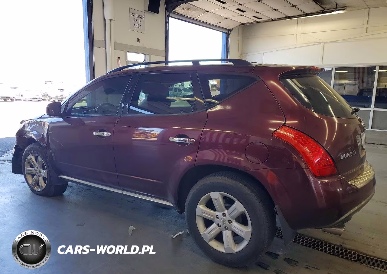 2006 Nissan Murano S VIN:JN8AZ08W06W530871 - 2