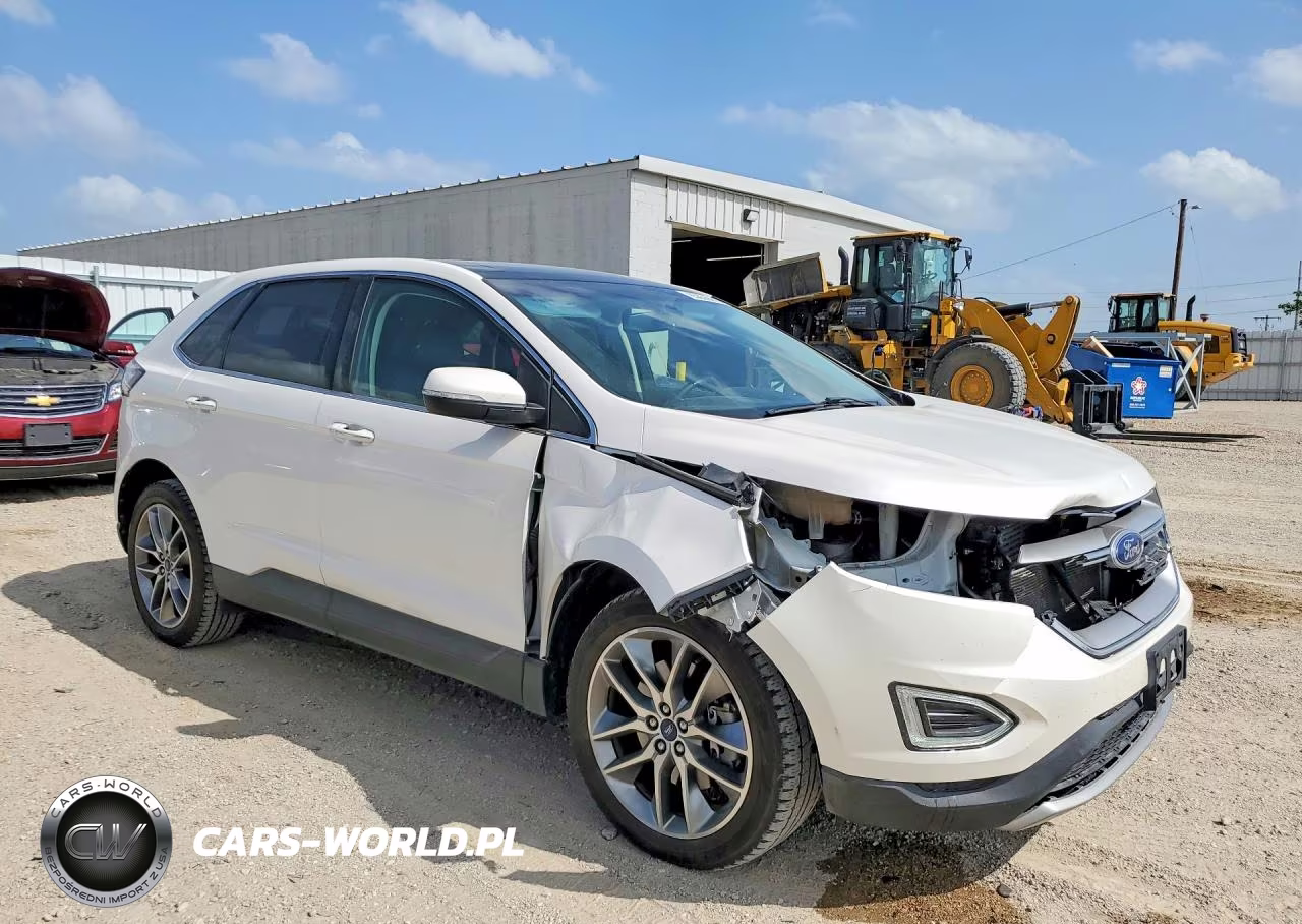2016 Ford Edge Titanium VIN:2FMPK4K83GBC66393 - 4