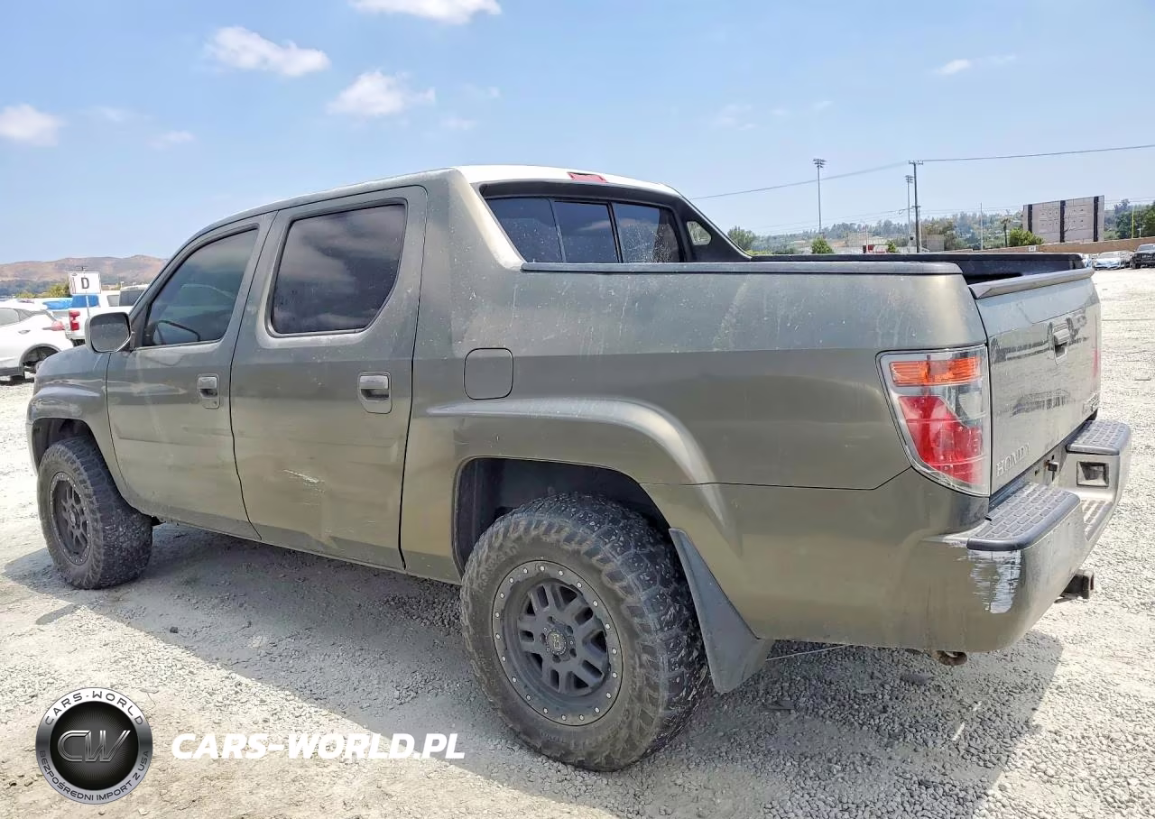 2007 Honda Ridgeline Rtl VIN:2HJYK165X7H551804 - 2