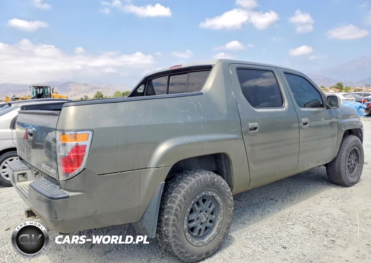 2007 Honda Ridgeline Rtl VIN:2HJYK165X7H551804 - 3