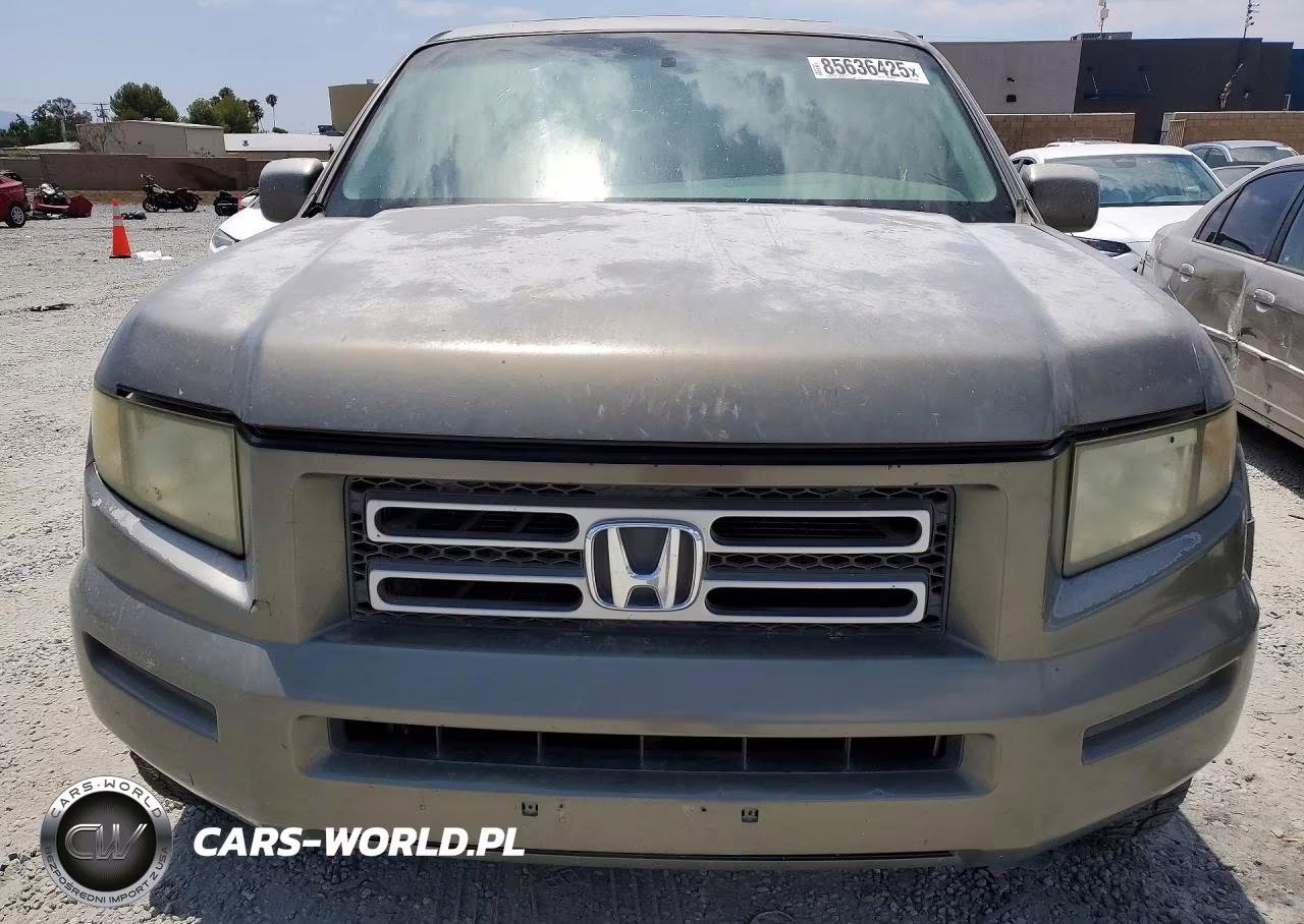 2007 Honda Ridgeline Rtl VIN:2HJYK165X7H551804 - 5