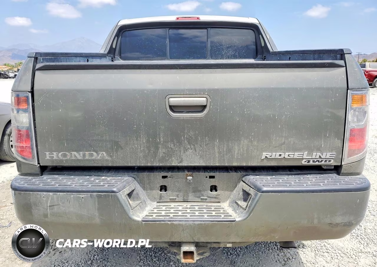2007 Honda Ridgeline Rtl VIN:2HJYK165X7H551804 - 6