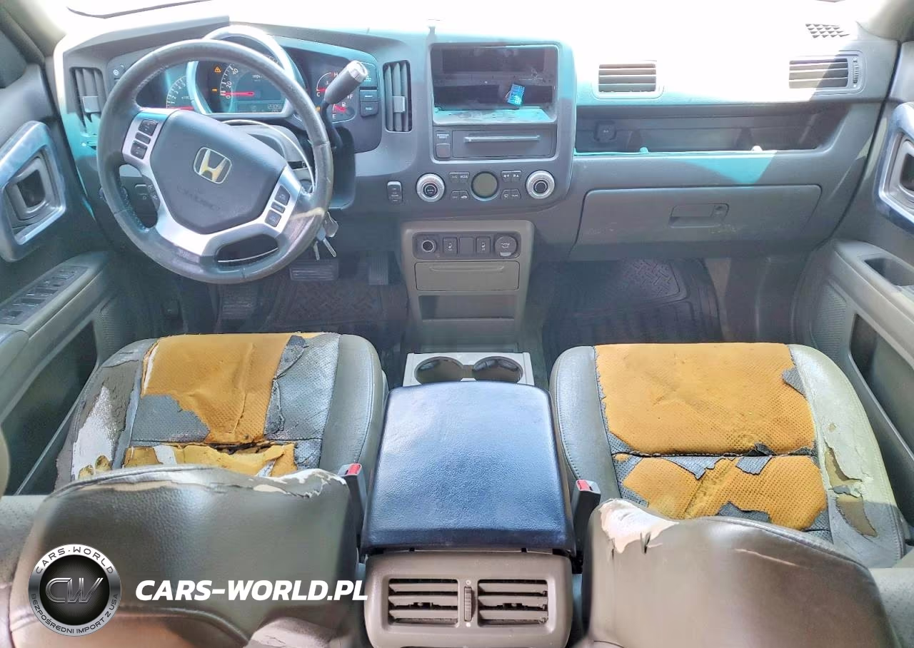 2007 Honda Ridgeline Rtl VIN:2HJYK165X7H551804 - 8