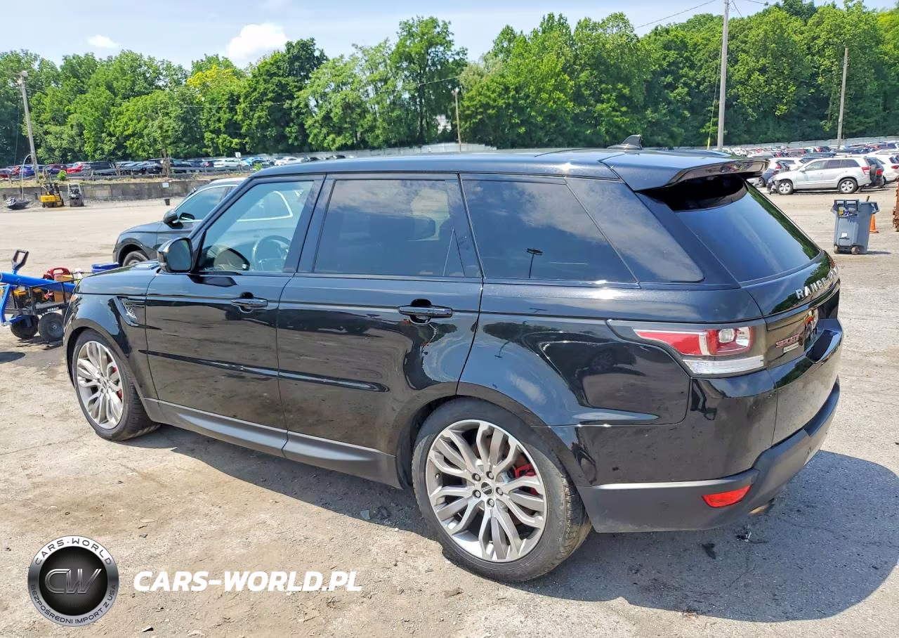 2016 Land Rover Range Rover Sport Sc VIN:SALWR2EF7GA565402 - 2