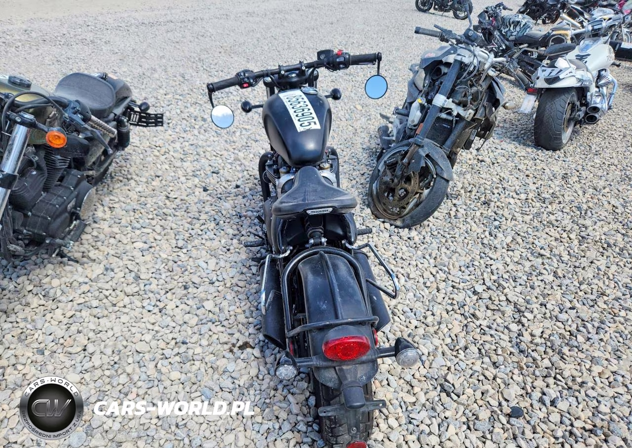 2019 Triumph Motorcycle Bonneville Bobber Black VIN:SMTD53HLXKT944040 - 4