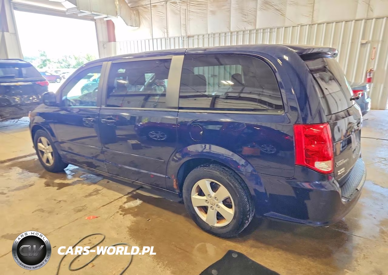 2013 Dodge Grand Caravan Se VIN:2C4RDGBG6DR602931 - 2