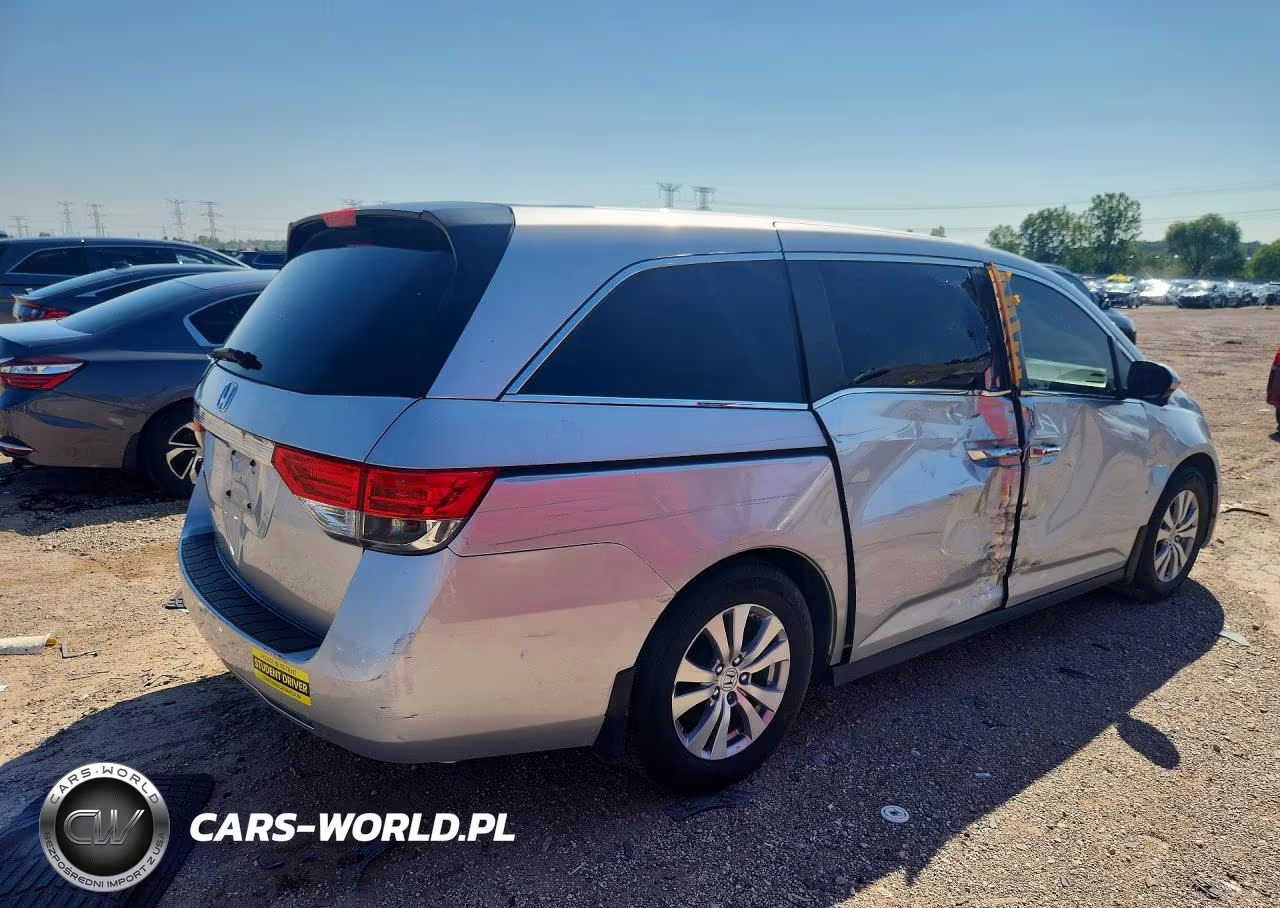 2014 Honda Odyssey Ex VIN:5FNRL5H42EB058445 - 3