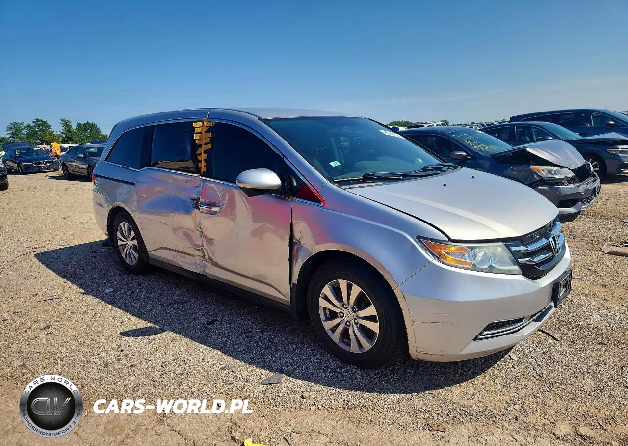 2014 Honda Odyssey Ex VIN:5FNRL5H42EB058445 - 4