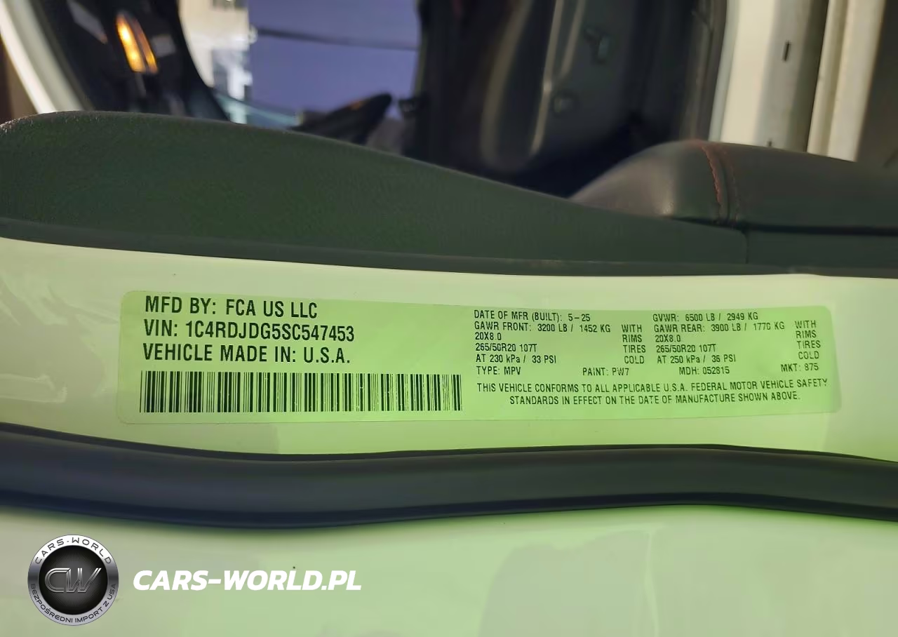 2025 Dodge Durango Gt VIN:1C4RDJDG5SC547453 - 13