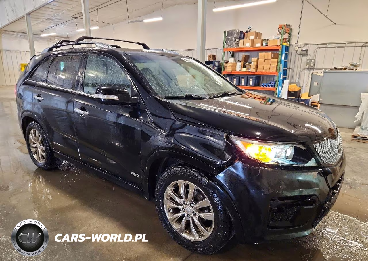 2012 Kia Sorento Sx VIN:5XYKWDA24CG221095 - 4