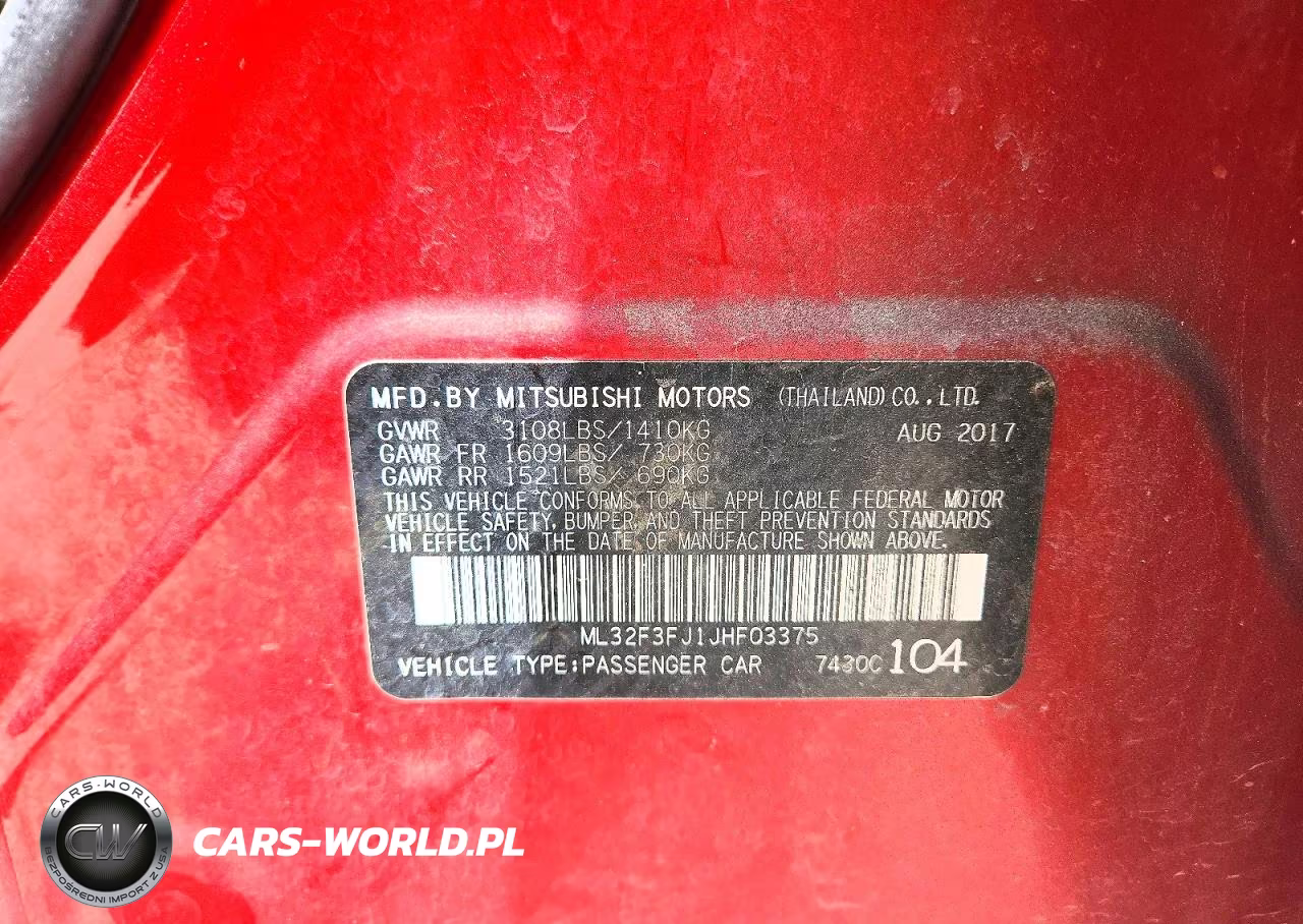 2018 Mitsubishi Mirage VIN:ML32F3FJ1JHF03375 - 12