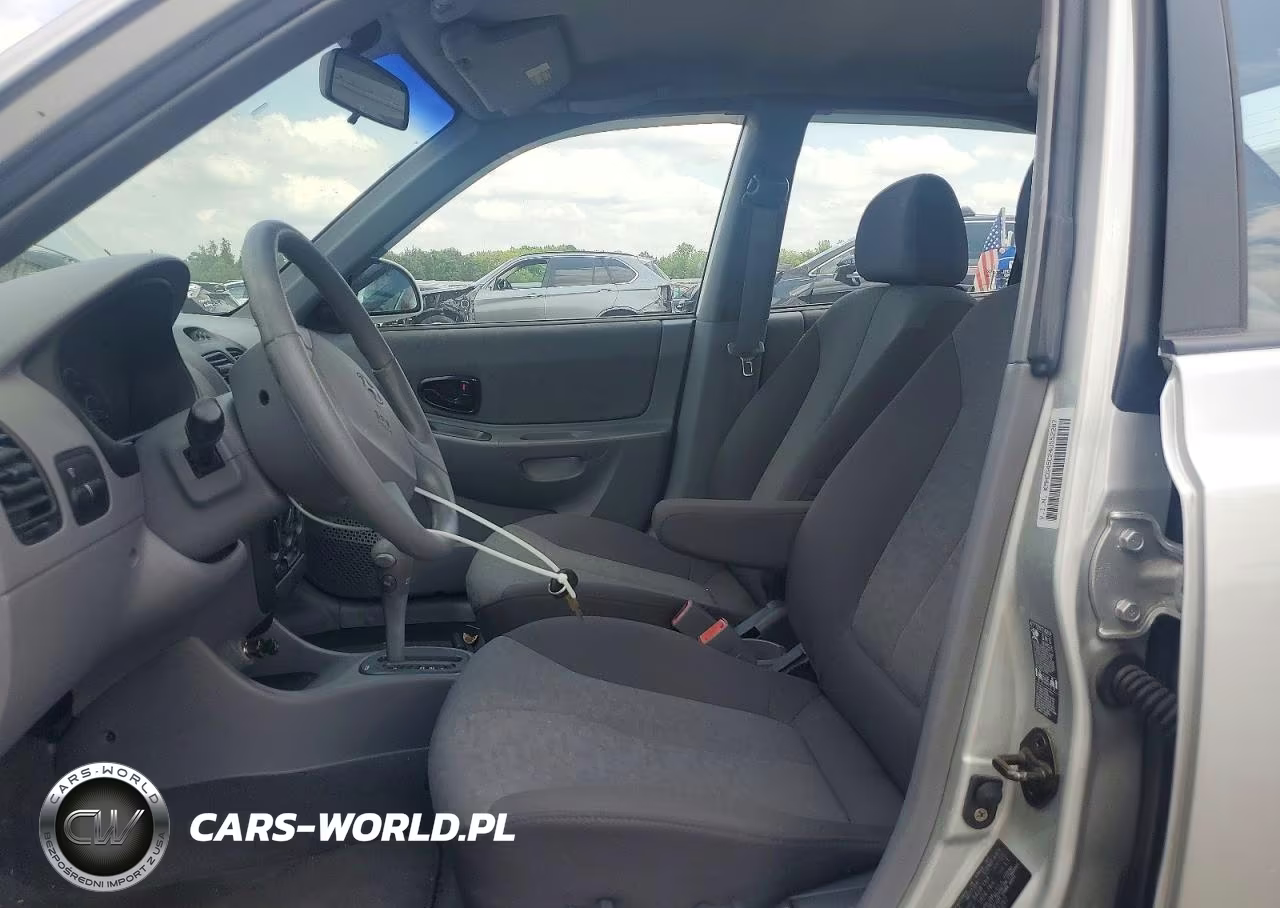 2004 Hyundai Accent Gl VIN:KMHCG45C24U552287 - 7