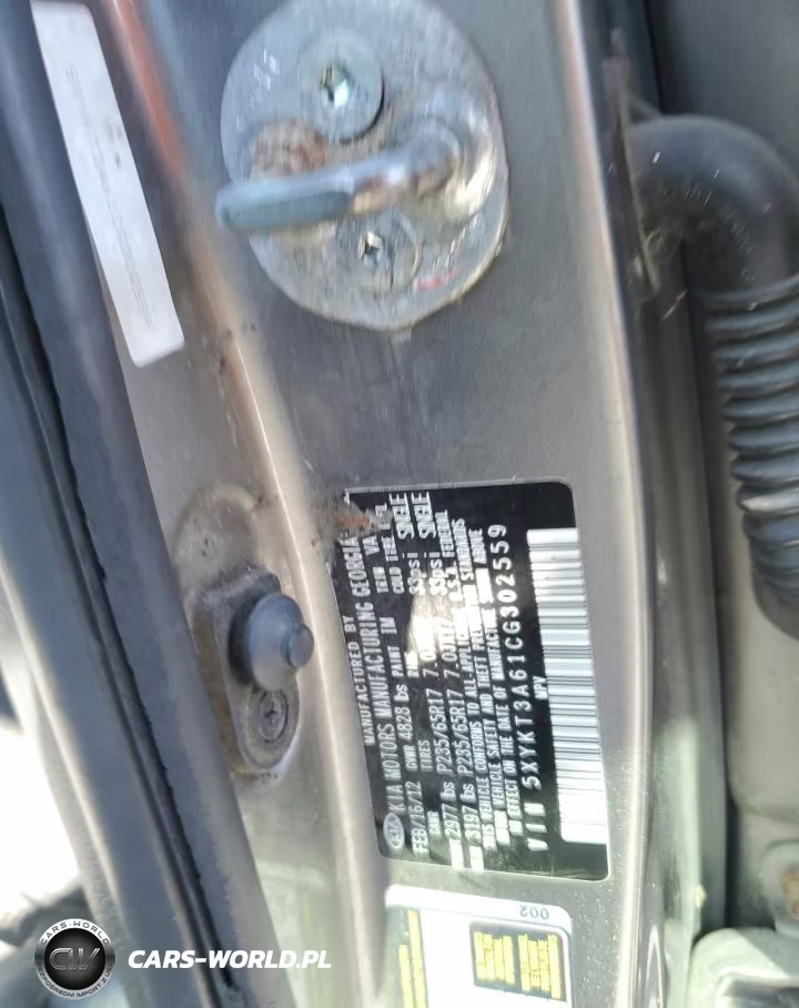 2012 Kia Sorento Base VIN:5XYKT3A61CG302559 - 13