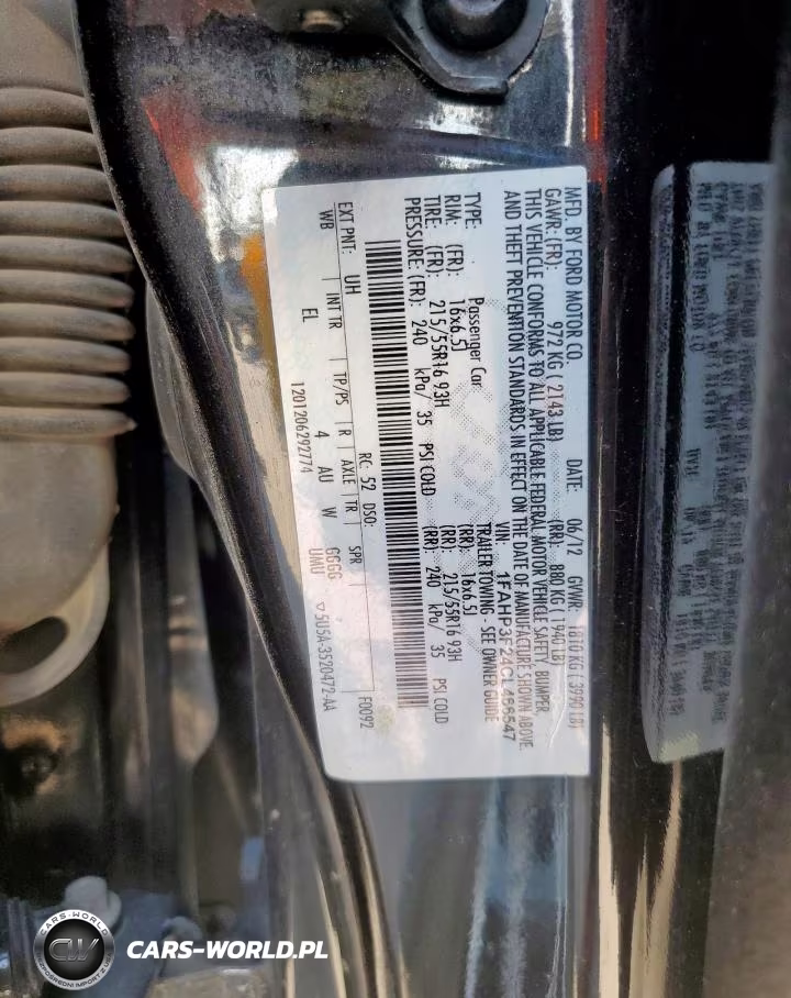 2012 Ford Focus Se VIN:1FAHP3F24CL466547 - 13