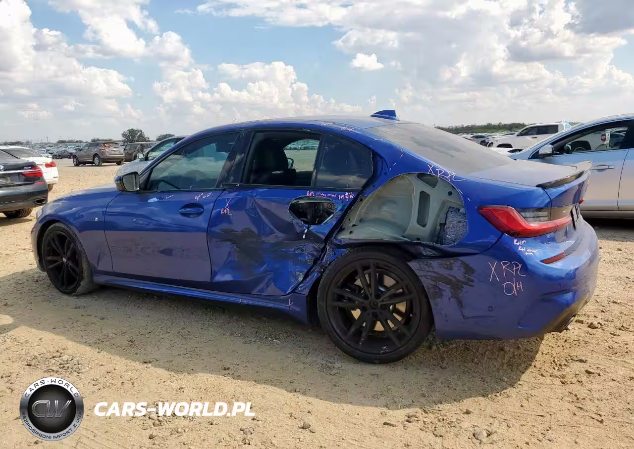 2021 BMW 330I VIN:3MW5R1J07M8B73958 - 2