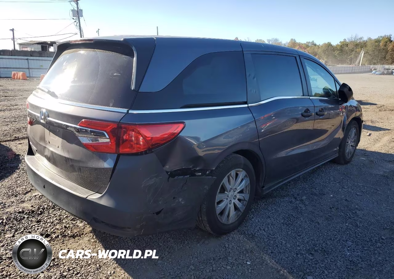 2020 Honda Odyssey Lx VIN:5FNRL6H22LB040836 - 3
