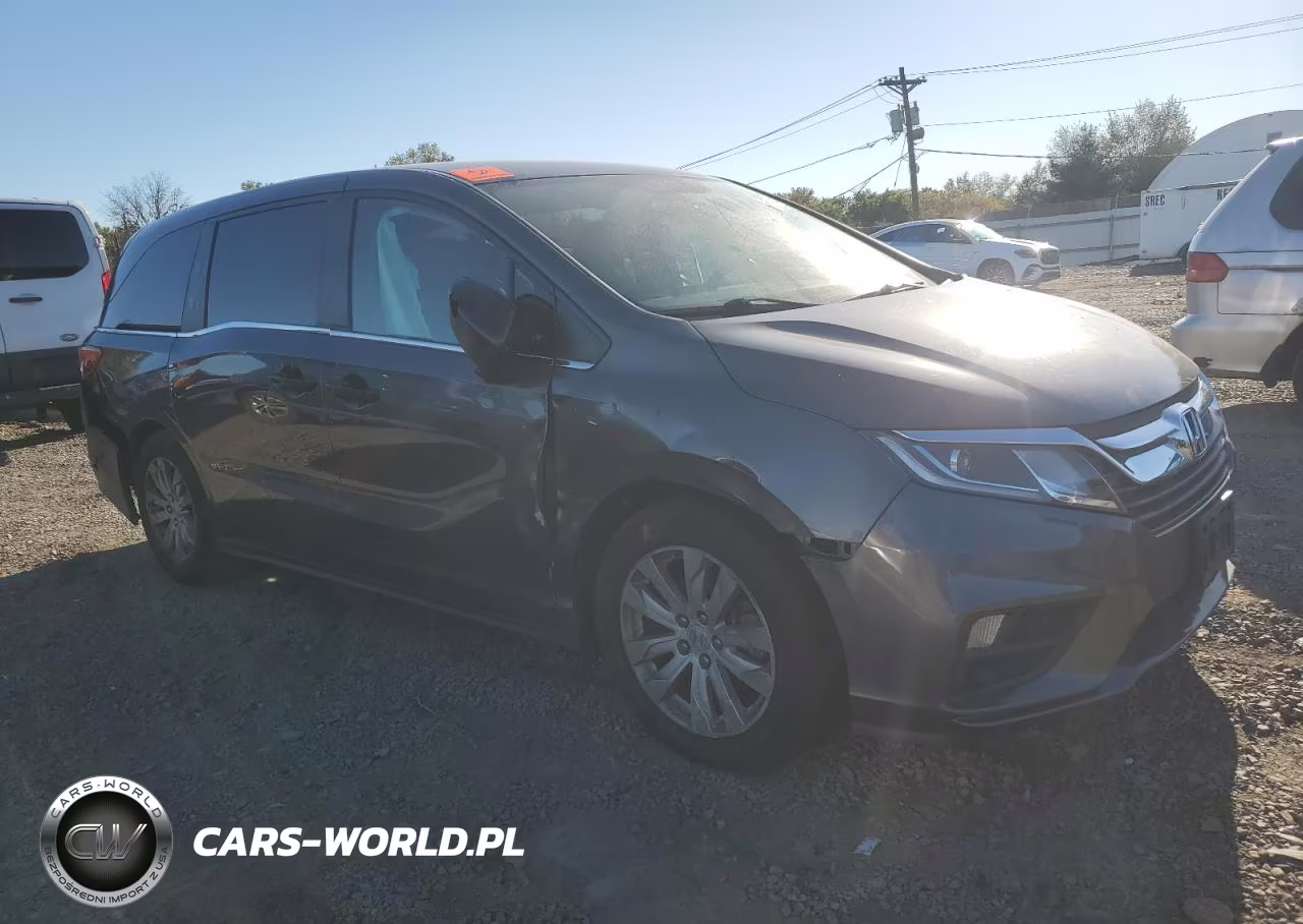 2020 Honda Odyssey Lx VIN:5FNRL6H22LB040836 - 4