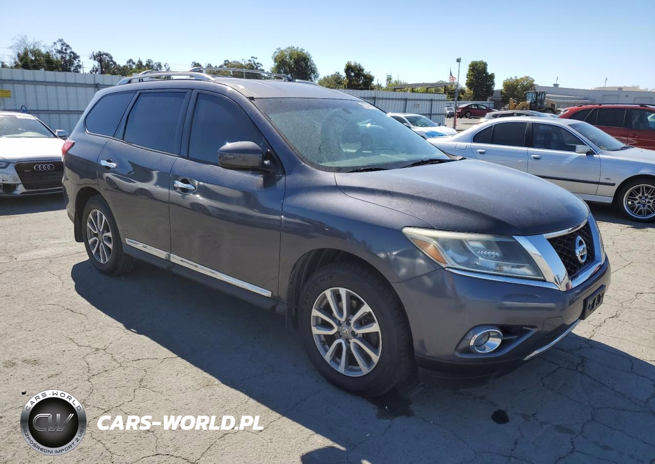 2014 Nissan Pathfinder S VIN:5N1AR2MM7EC645894 - 4