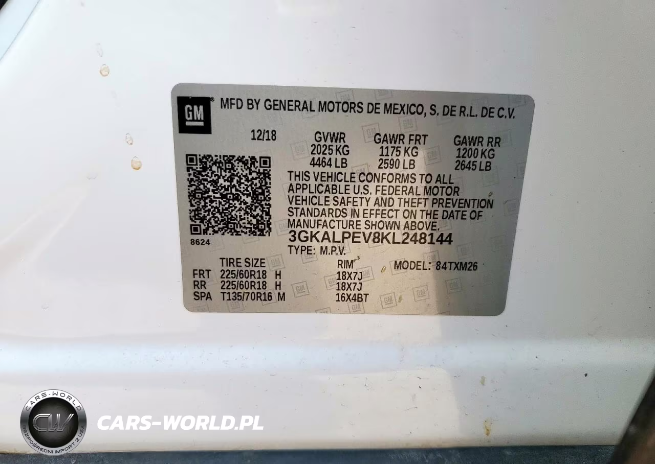 2019 GMC Terrain Slt VIN:3GKALPEV8KL248144 - 13