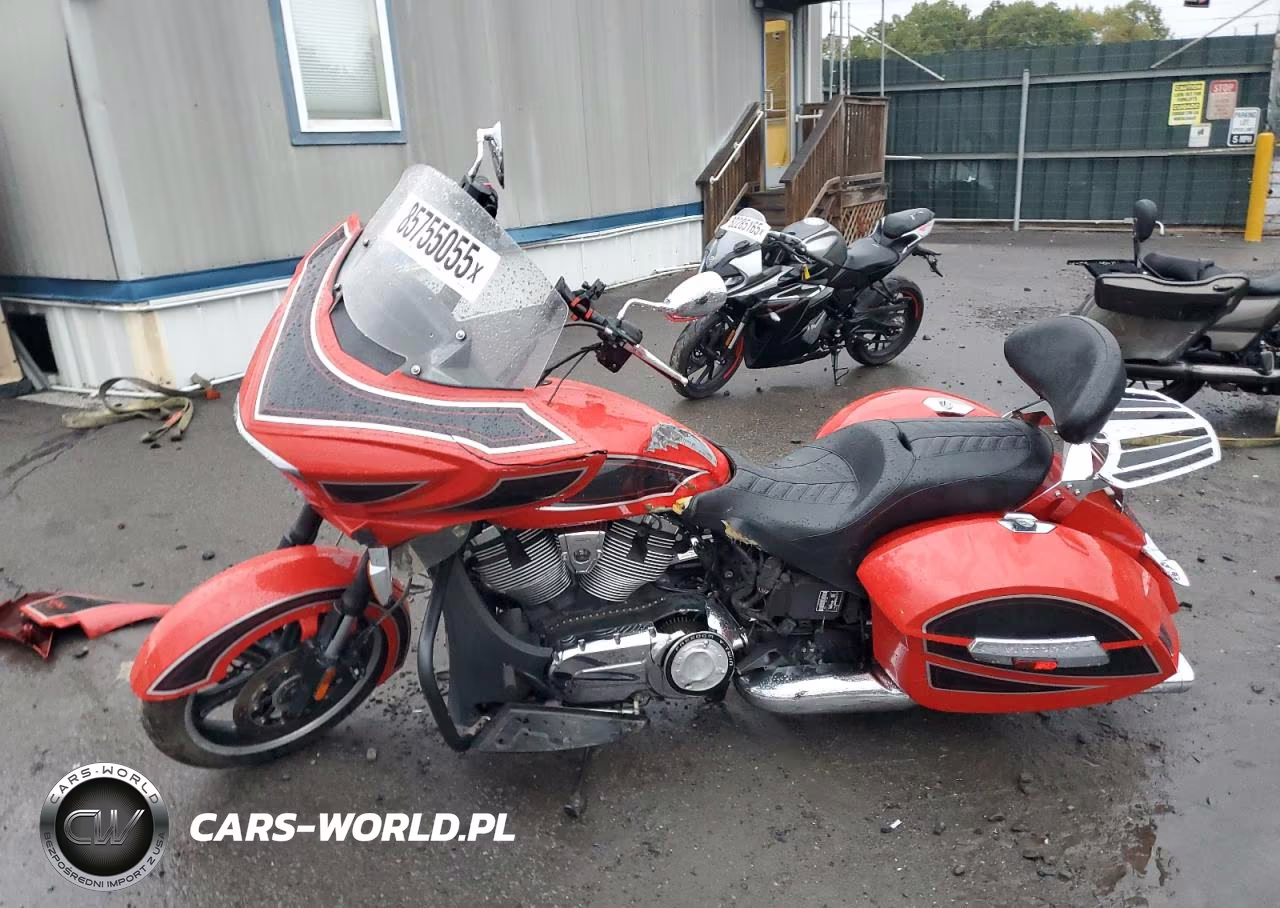 2014 Victory Motorcycles Zness Cross Country VIN:5VPZW36N4E3029471 - 3