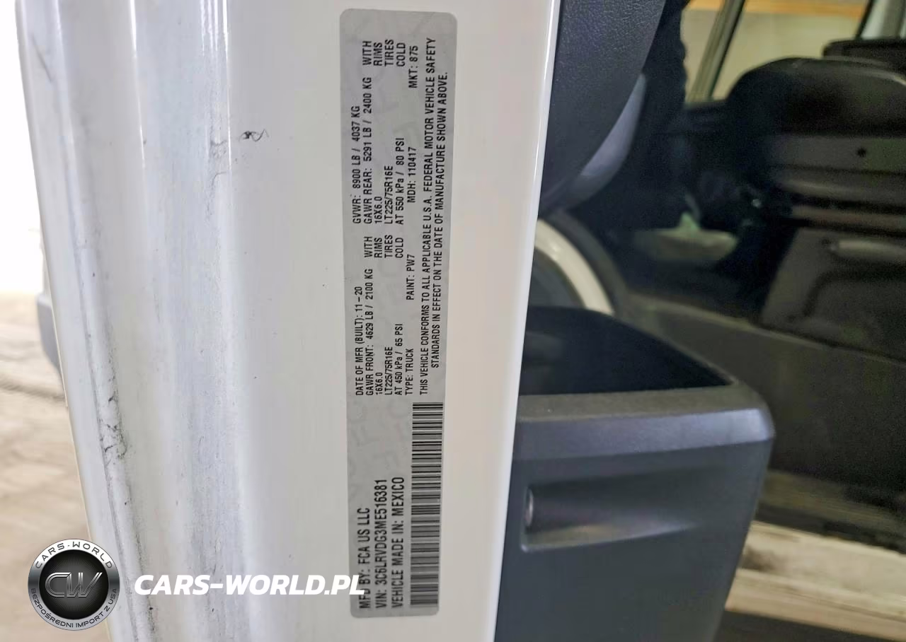 2021 Ram Promaster 2500 2500 High VIN:3C6LRVDG3ME516381 - 13