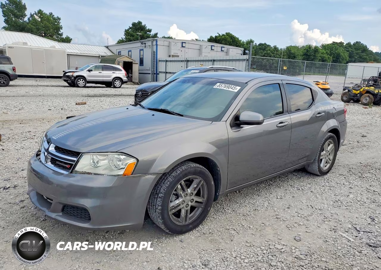 2012 Dodge Avenger Sxt VIN:1C3CDZCB3CN290474 - 1