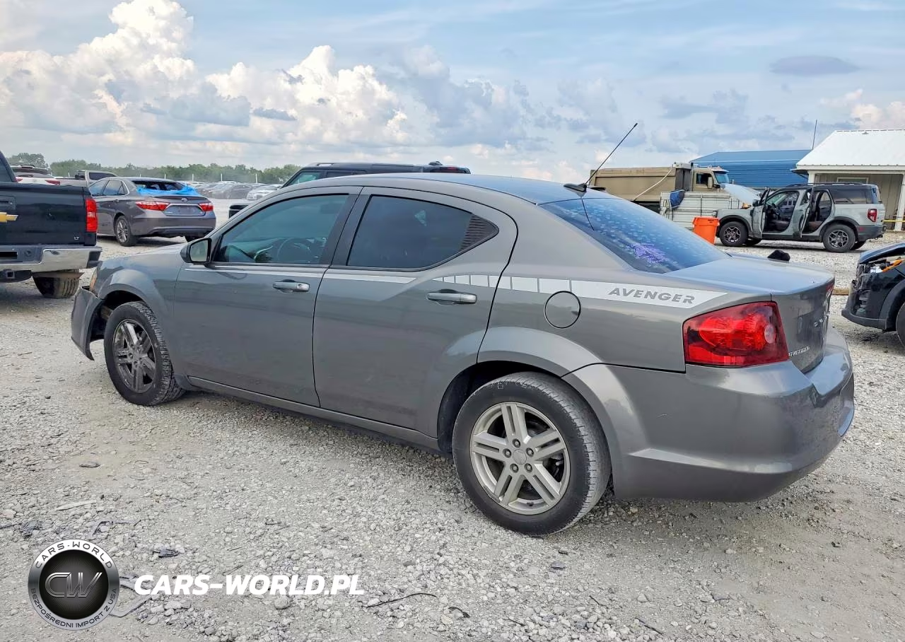 2012 Dodge Avenger Sxt VIN:1C3CDZCB3CN290474 - 2