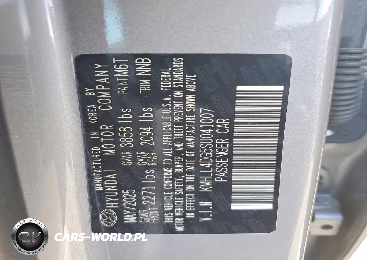2025 Hyundai Elantra Se VIN:KMHLL4DG5SU041007 - 13