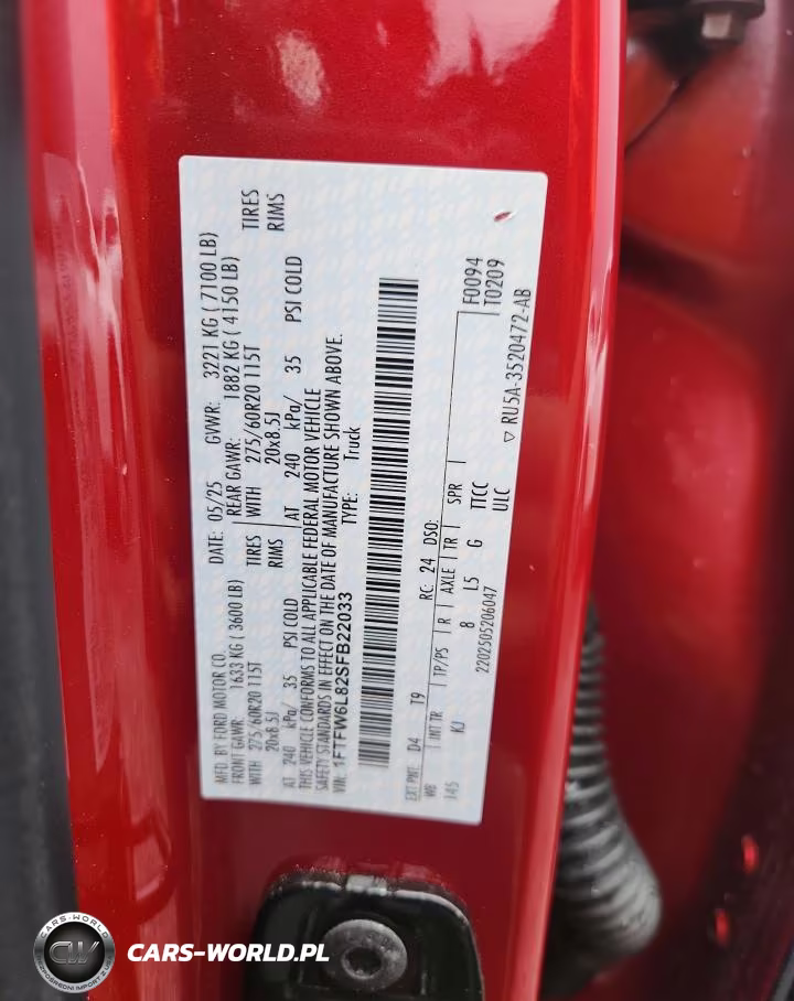 2025 Ford F150 King Ranch VIN:1FTFW6L82SFB22033 - 12