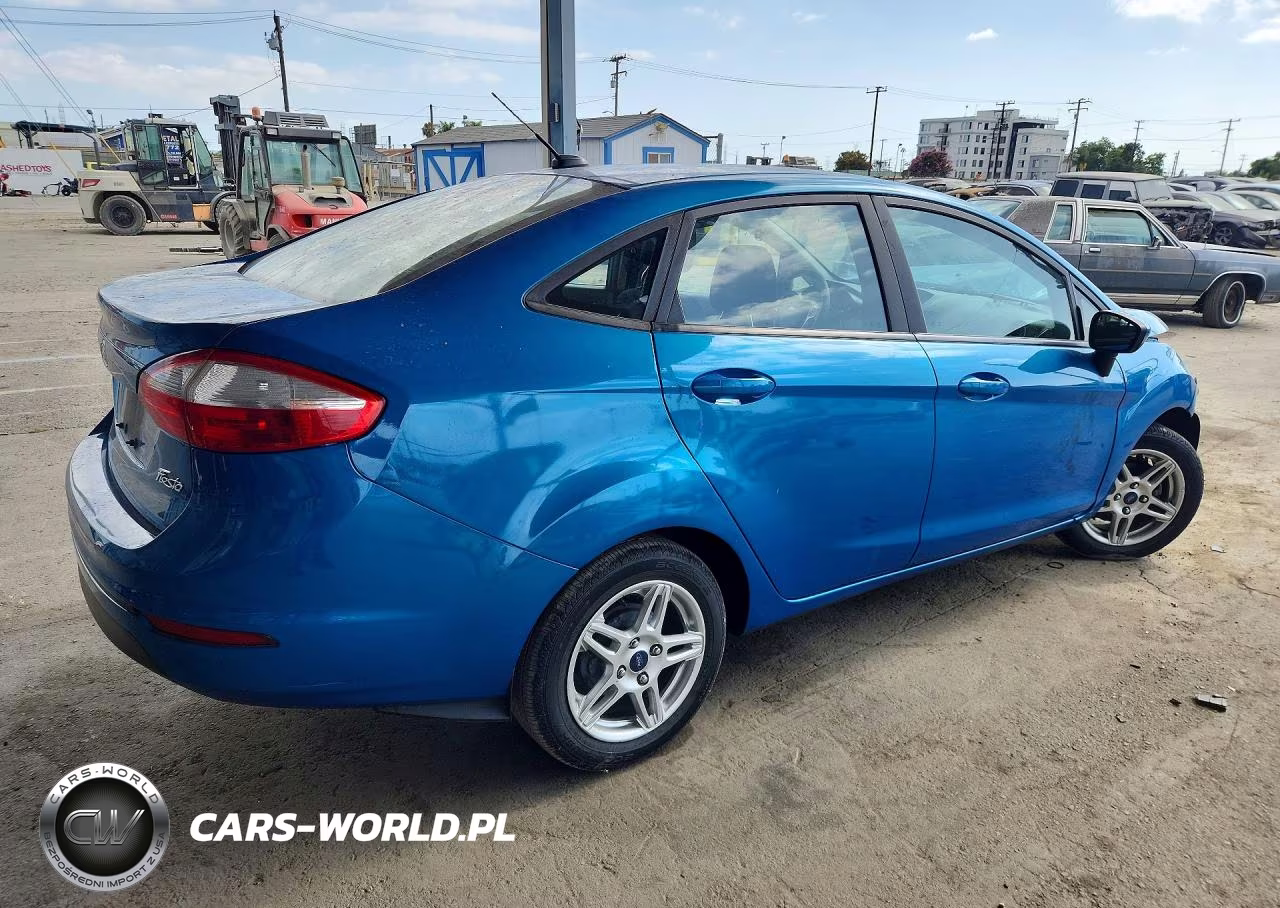 2017 Ford Fiesta Se VIN:3FADP4BJ1HM128319 - 3