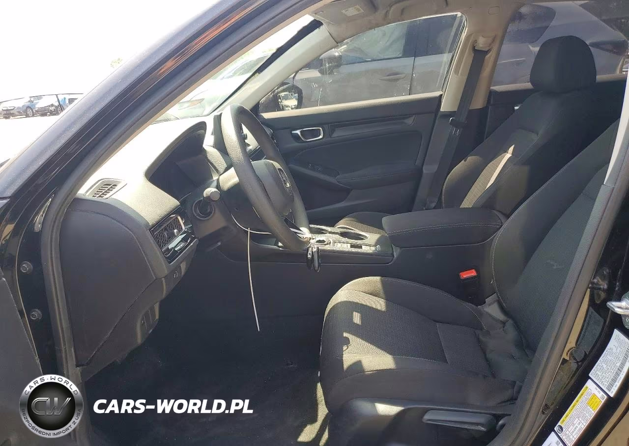 2025 Honda Civic Lx VIN:2HGFE2F23SH592834 - 12