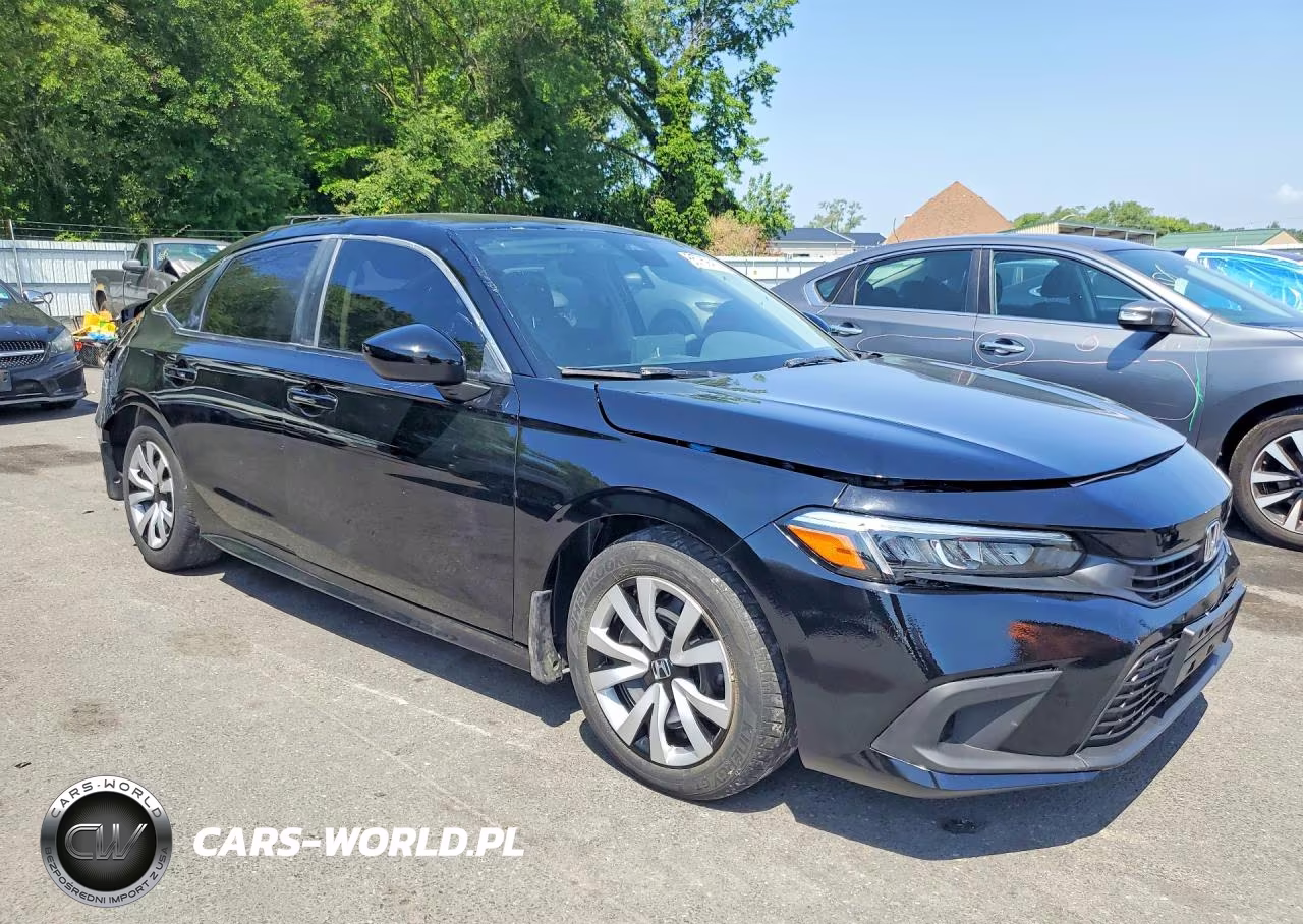 2025 Honda Civic Lx VIN:2HGFE2F23SH592834 - 4
