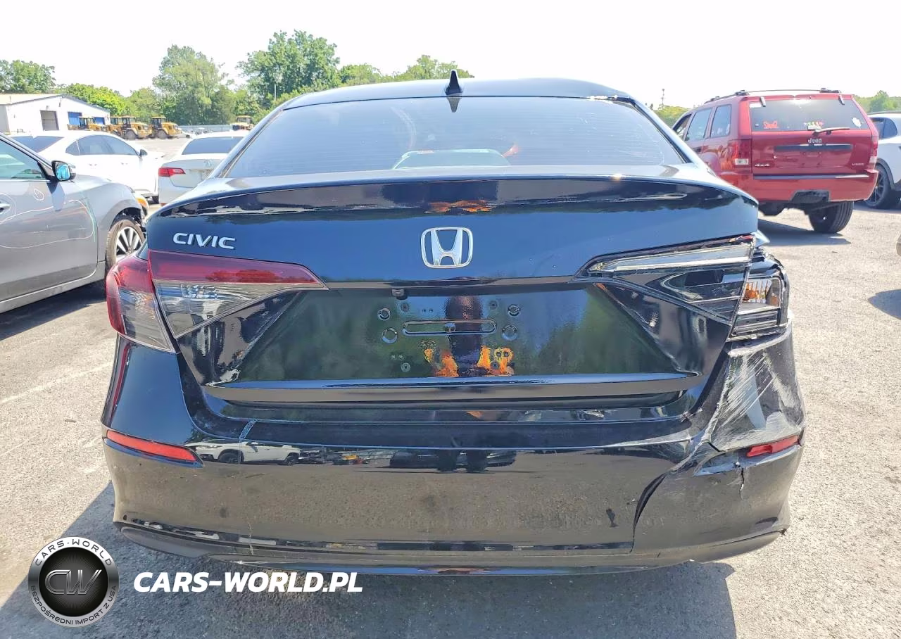 2025 Honda Civic Lx VIN:2HGFE2F23SH592834 - 6