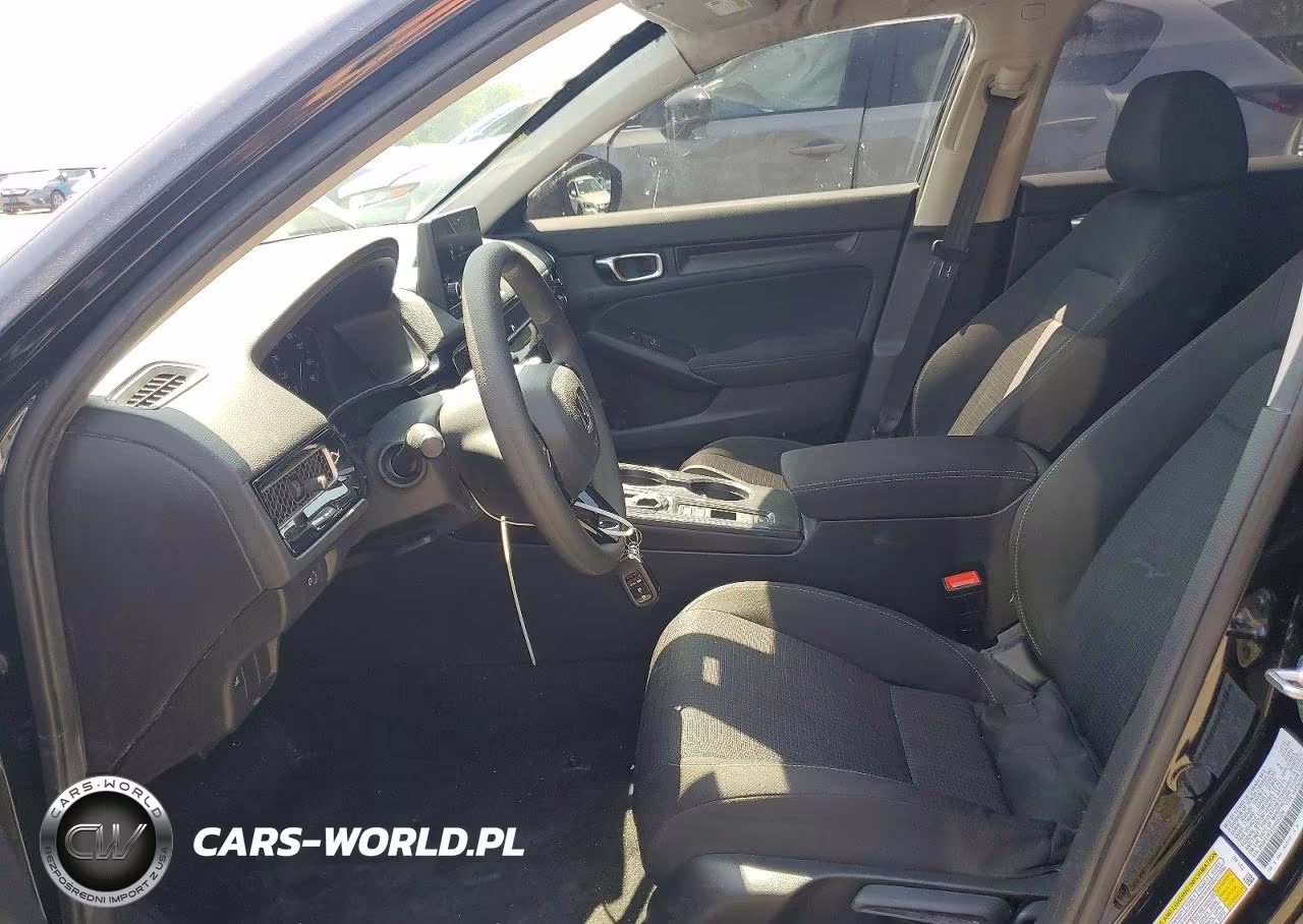 2025 Honda Civic Lx VIN:2HGFE2F23SH592834 - 7