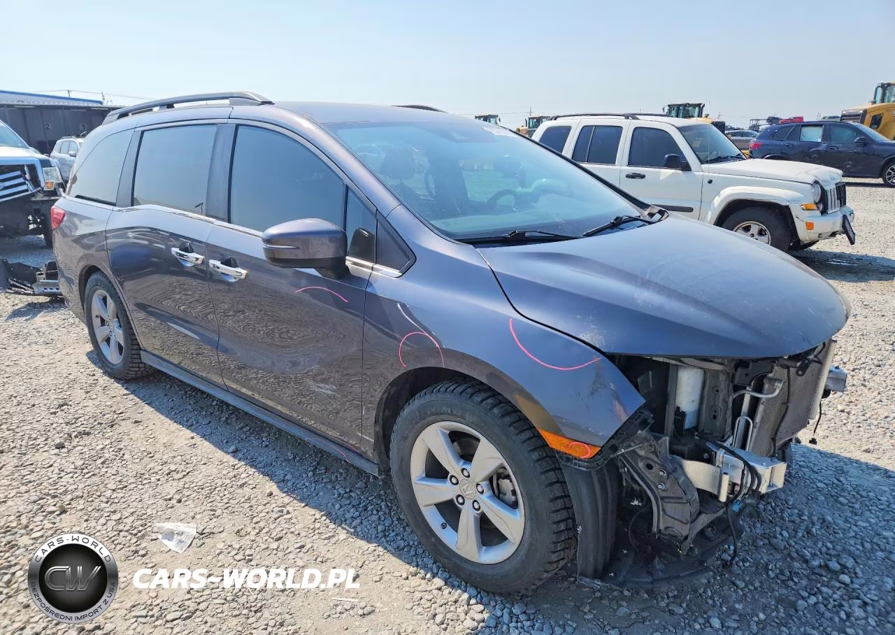 2018 Honda Odyssey Ex VIN:5FNRL6H51JB102931 - 4