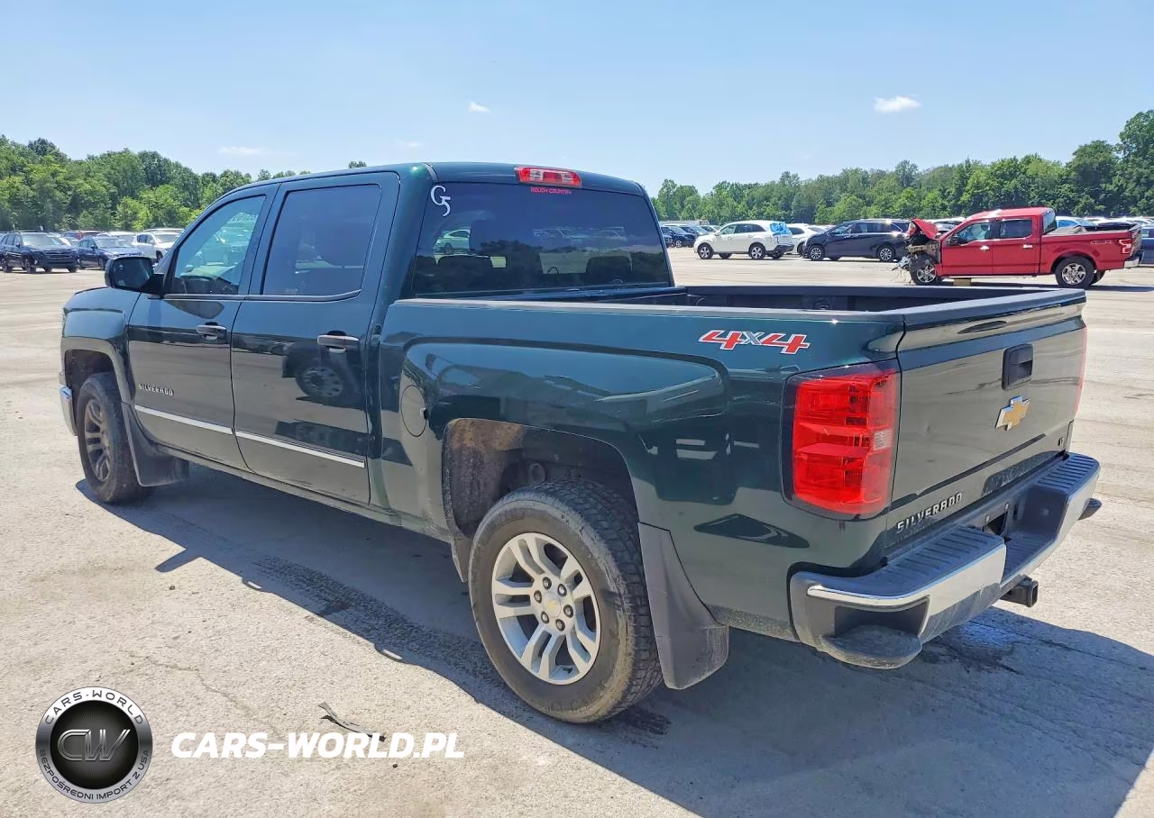 2014 Chevrolet Silverado K1500 Lt VIN:3GCUKREH6EG444498 - 2