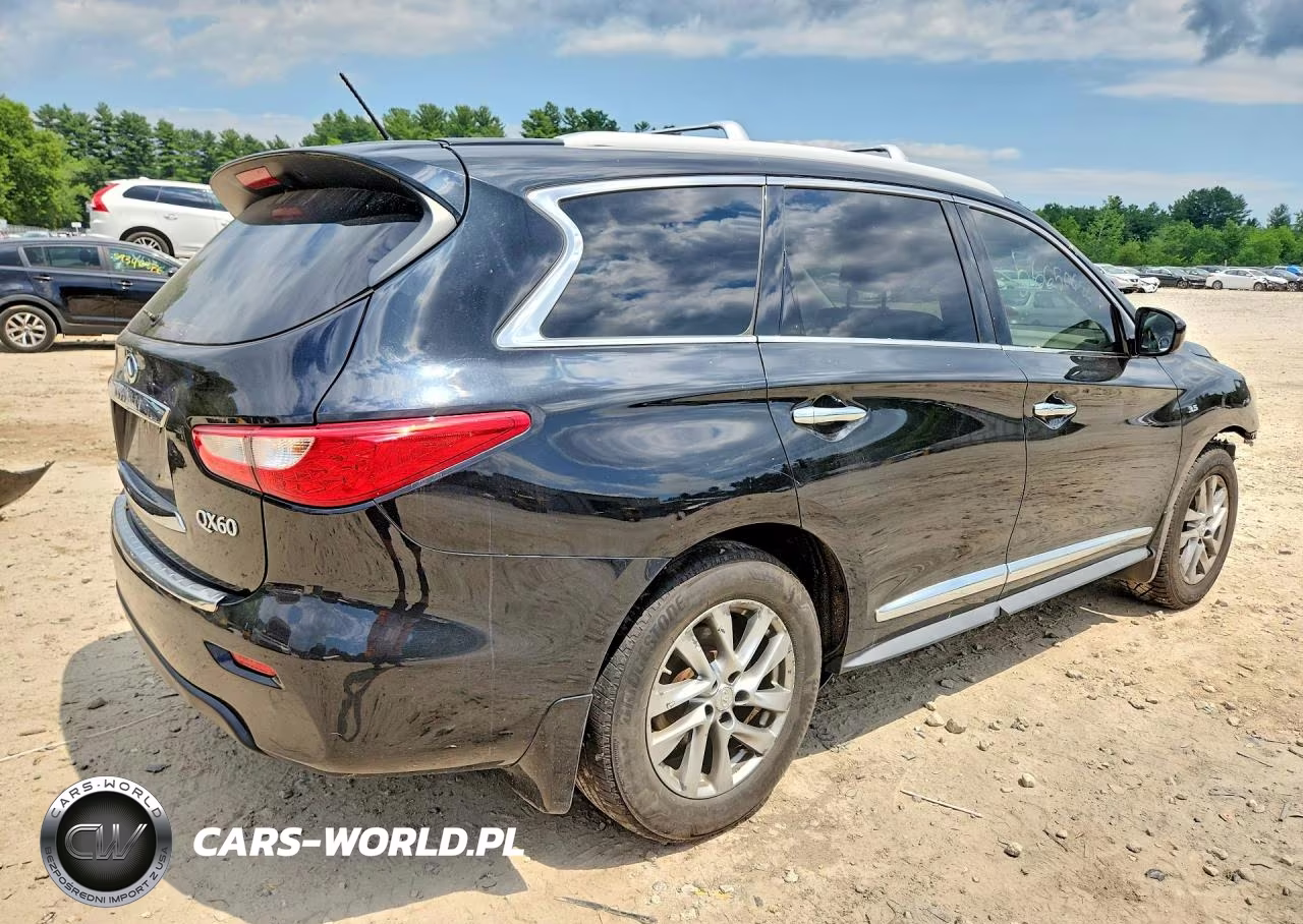 2014 Infiniti Qx60 Base VIN:5N1AL0MM7EC552640 - 3