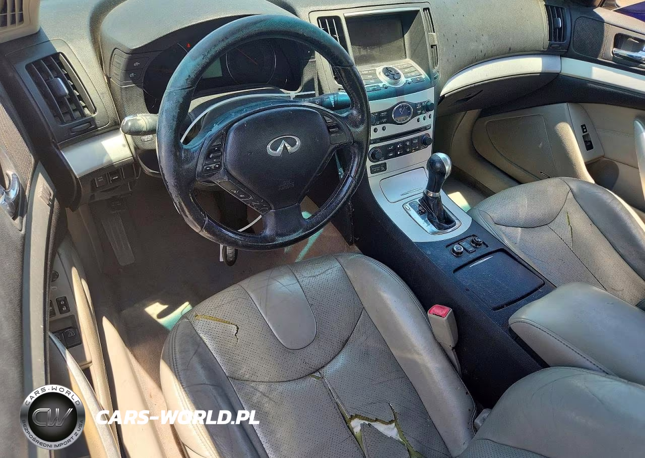 2009 Infiniti G37 Coupe X VIN:JNKCV64F49M653600 - 8