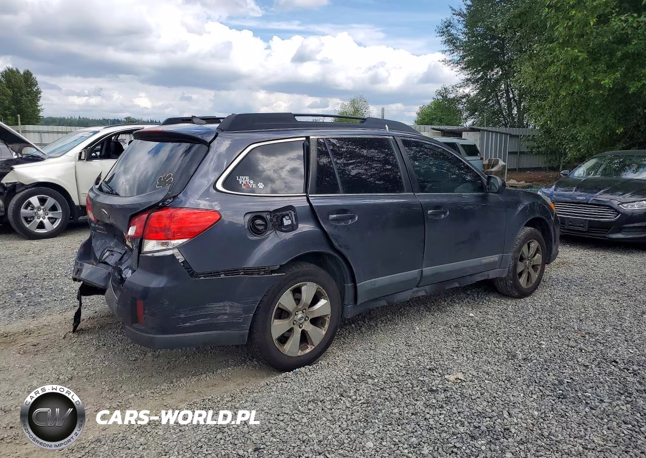 2012 Subaru Outback 2.5I Limited VIN:4S4BRBKC9C3259490 - 3