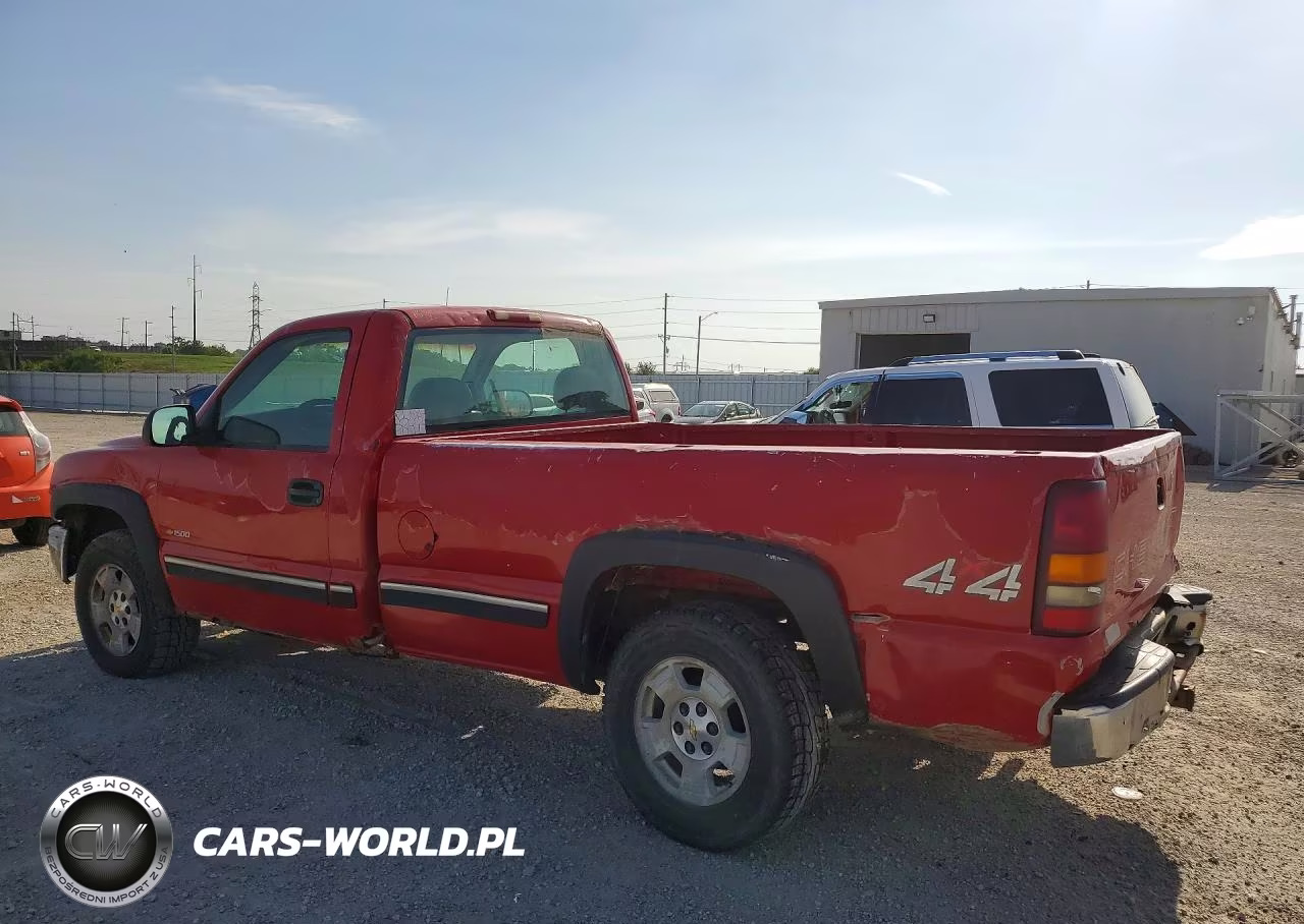 2001 Chevrolet Silverado K1500 VIN:1GCEK14V41E169907 - 2