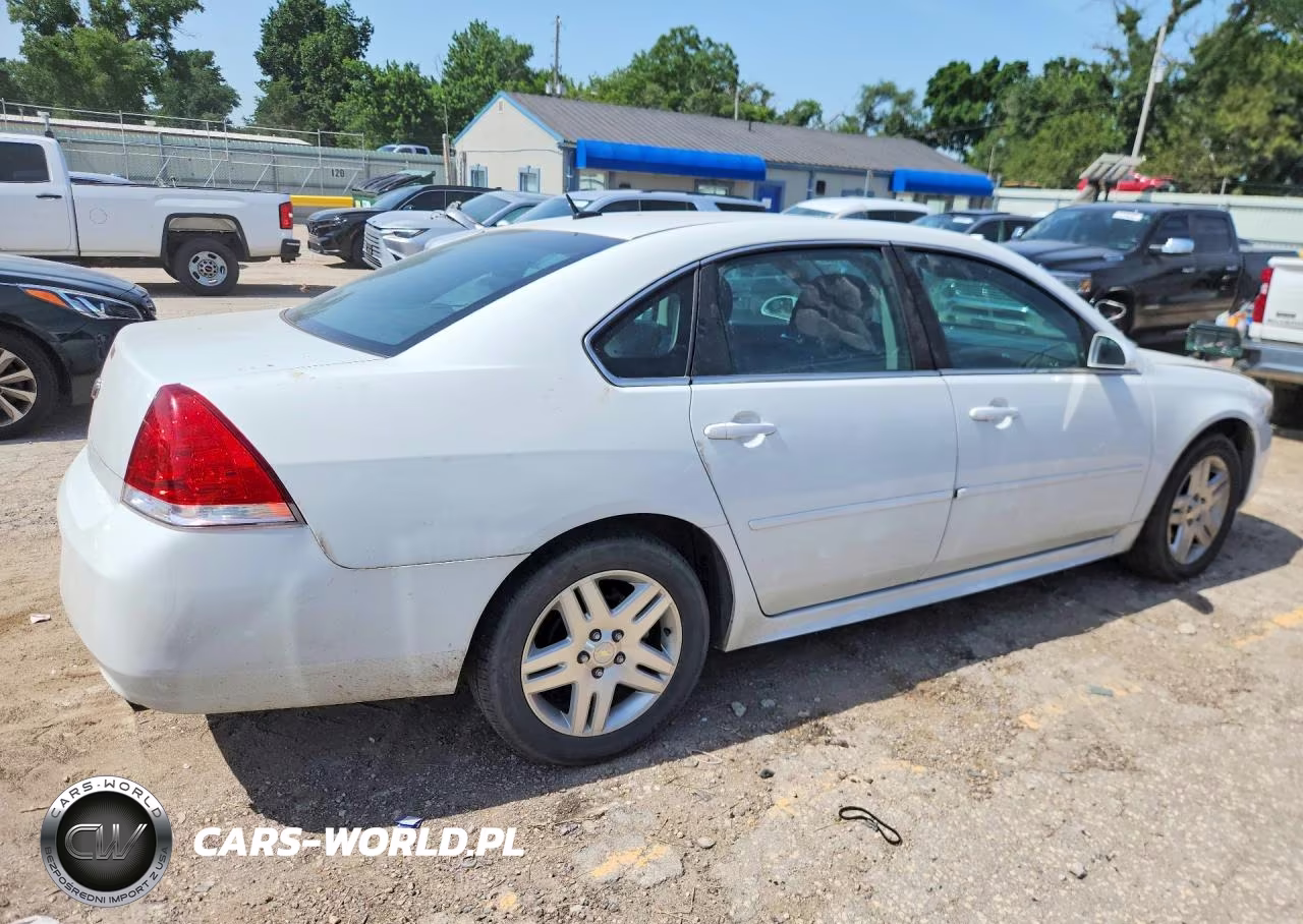 2012 Chevrolet Impala Lt VIN:2G1WG5E39C1280847 - 3
