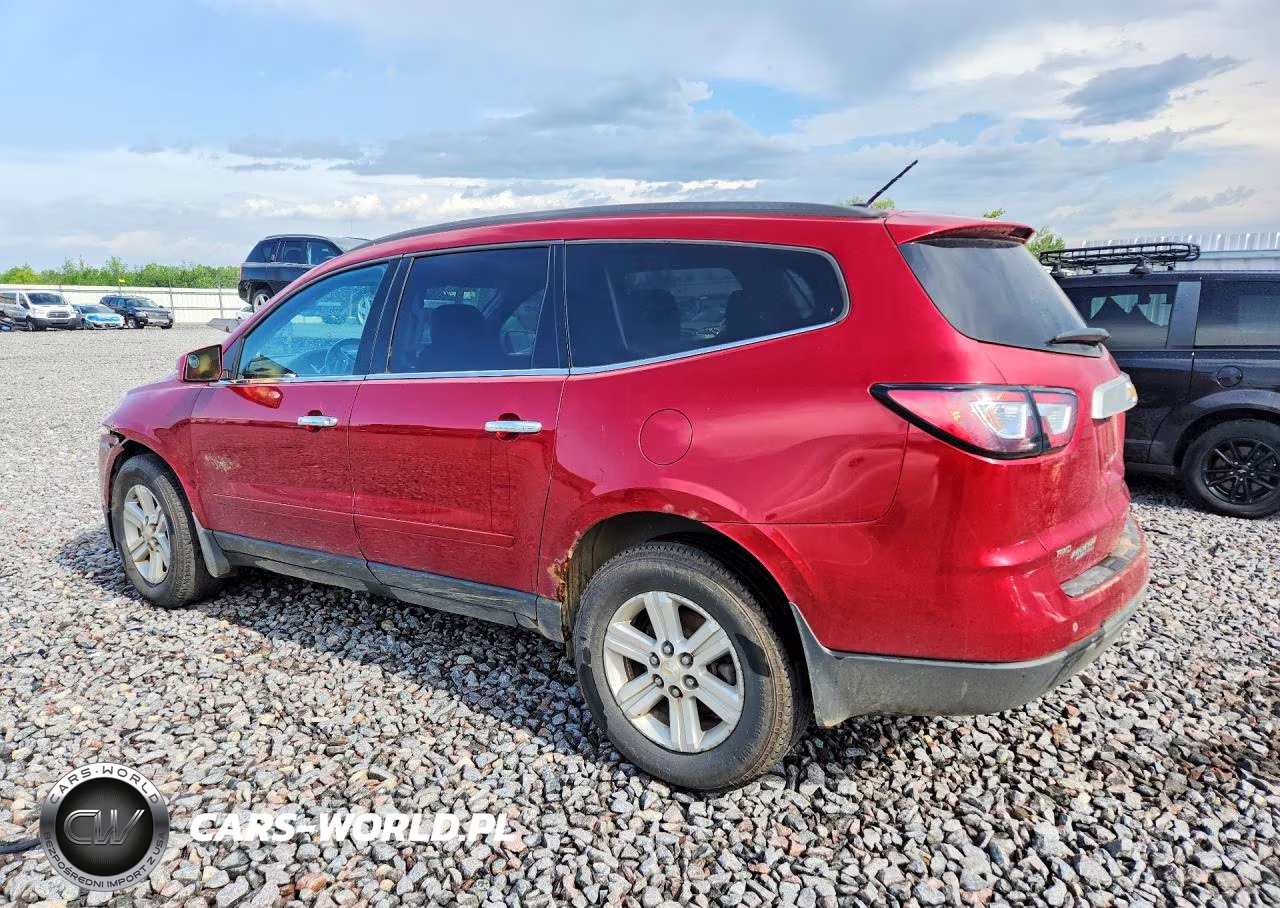 2013 Chevrolet Traverse Lt VIN:1GNKVJKD9DJ123674 - 2