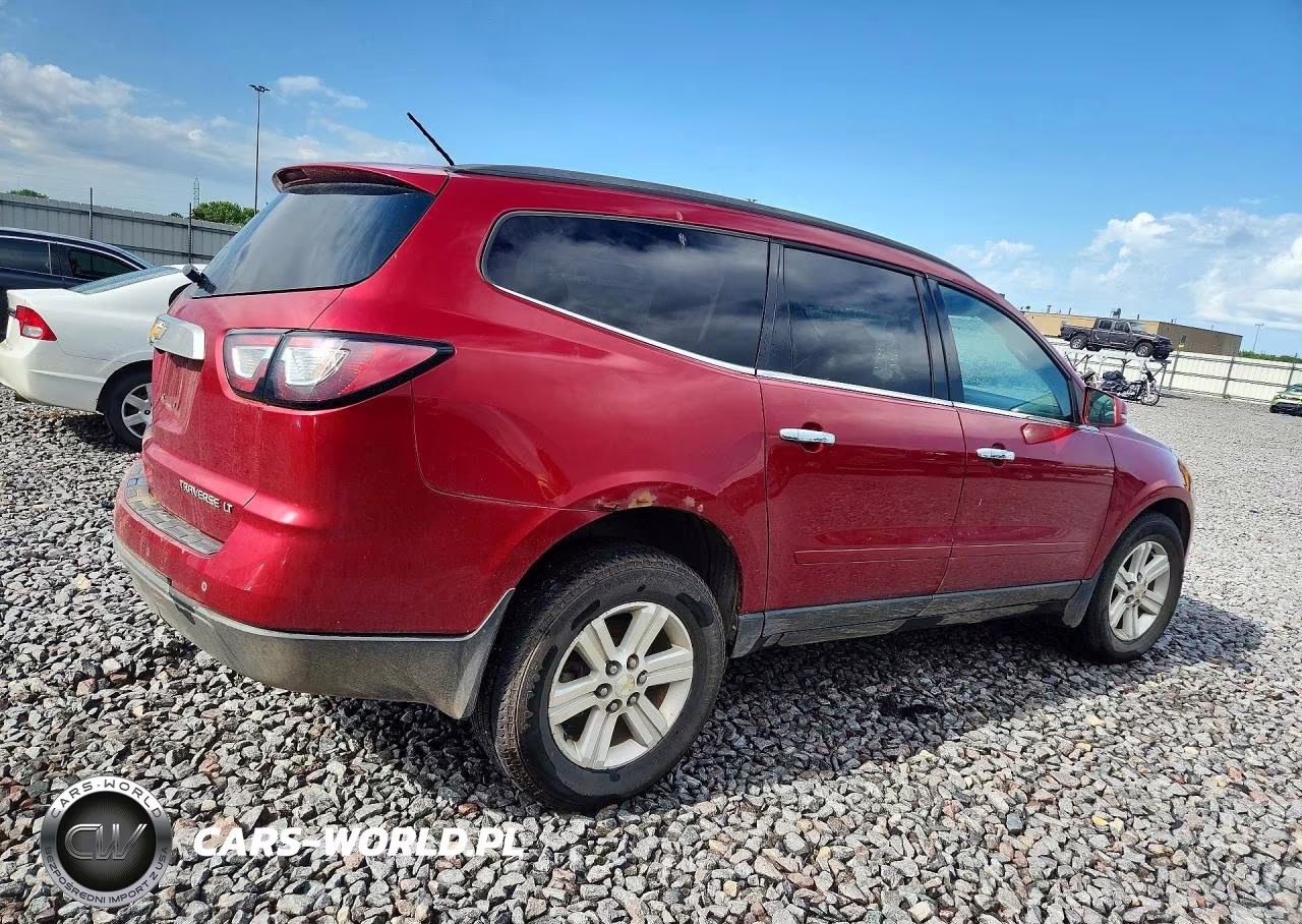 2013 Chevrolet Traverse Lt VIN:1GNKVJKD9DJ123674 - 3